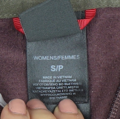 The North Face Women's Brown Fleece Hooded Full Zip Jacket S