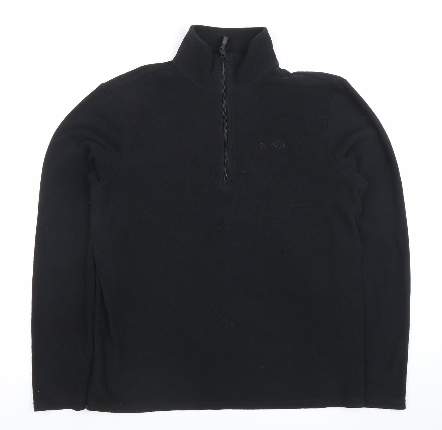 Mens UK M Regular Peter Storm Black Pullover Sweatshirt