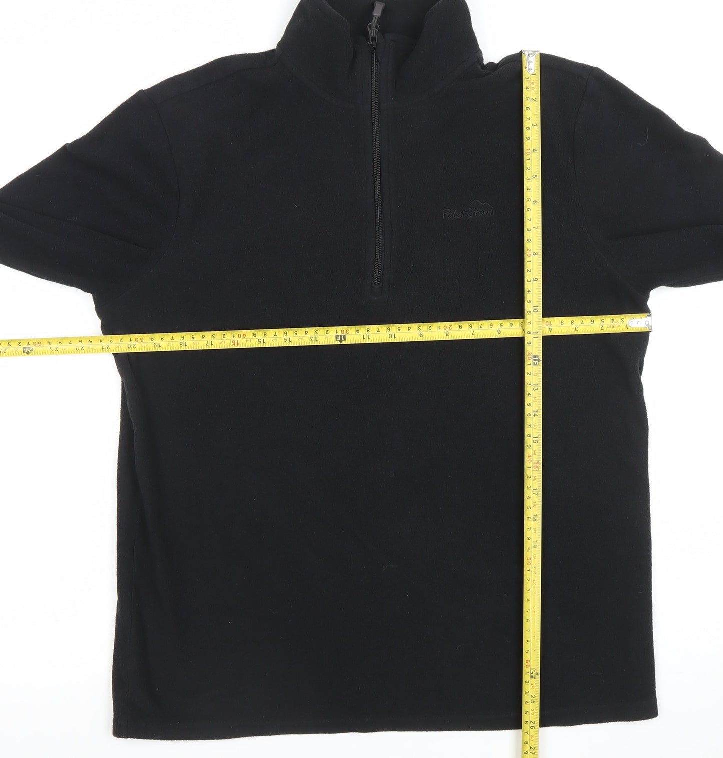 Mens UK M Regular Peter Storm Black Pullover Sweatshirt