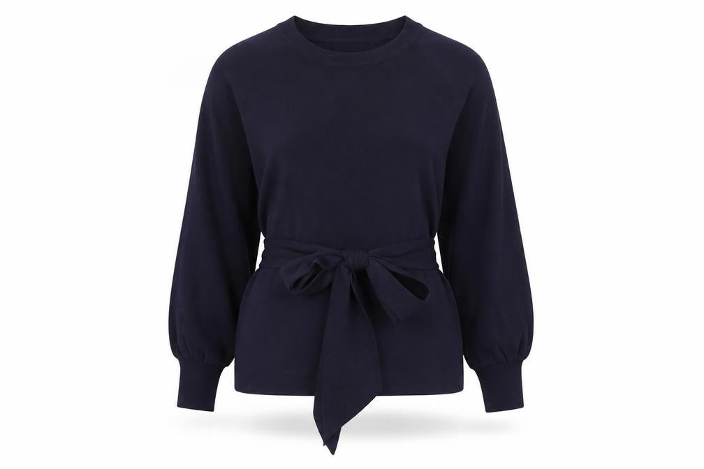 Marks and Spencer Women’s Blue Belted Tunic Blouse Size 12