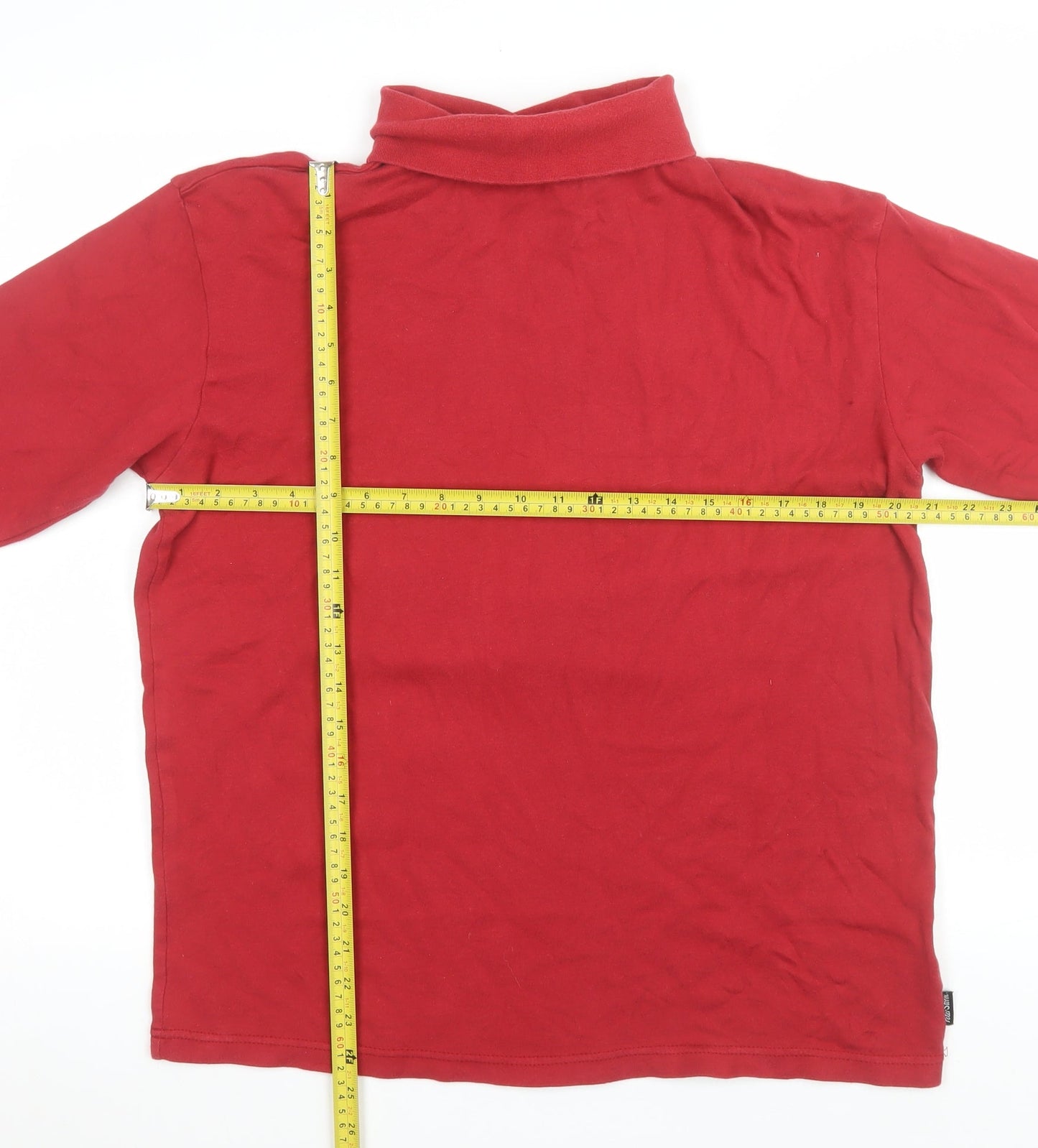 Womens UK Size L Peter Storm Red 100% Cotton T-Shirt