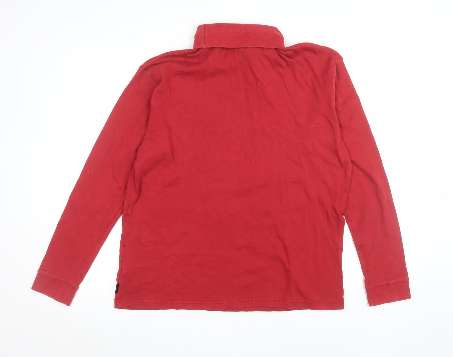 Womens UK Size L Peter Storm Red 100% Cotton T-Shirt