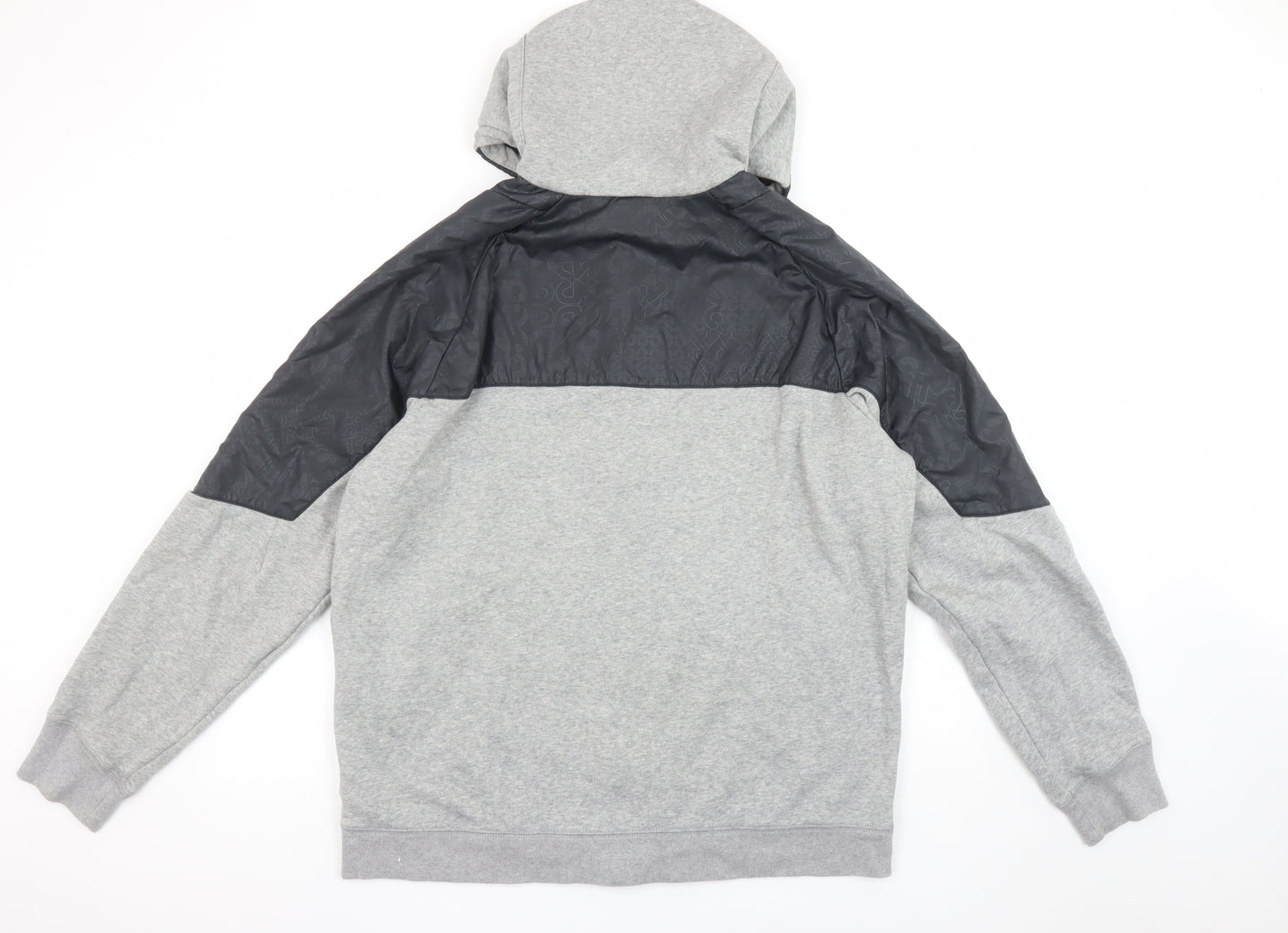 Nike Men's Grey Full Zip Hoodie XL Athletic Dept