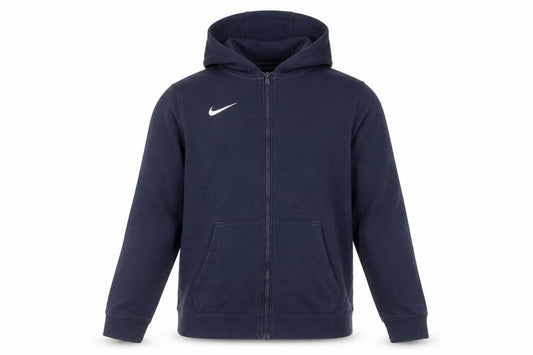 Nike Boys Navy Blue Full Zip Hoodie XL 159-170cm Cotton Blend