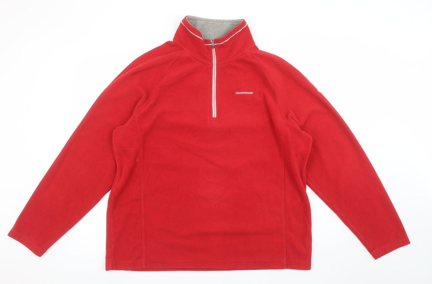 Mens UK XL Regular Craghoppers Red Pullover Sweatshirt