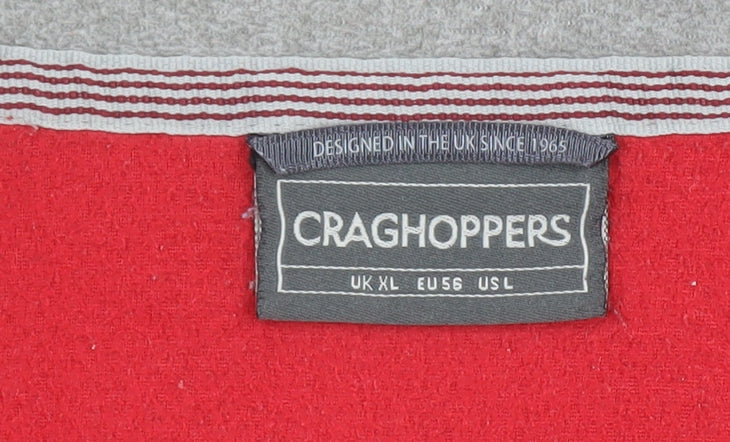 Mens UK XL Regular Craghoppers Red Pullover Sweatshirt