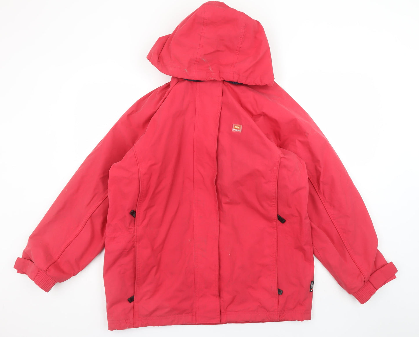 Womens UK Size M Regular Trespass Red Polyester Jacket
