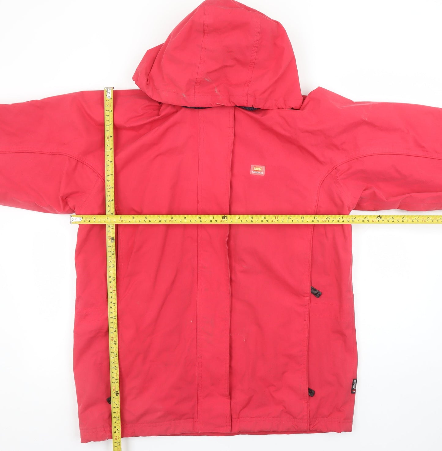 Womens UK Size M Regular Trespass Red Polyester Jacket