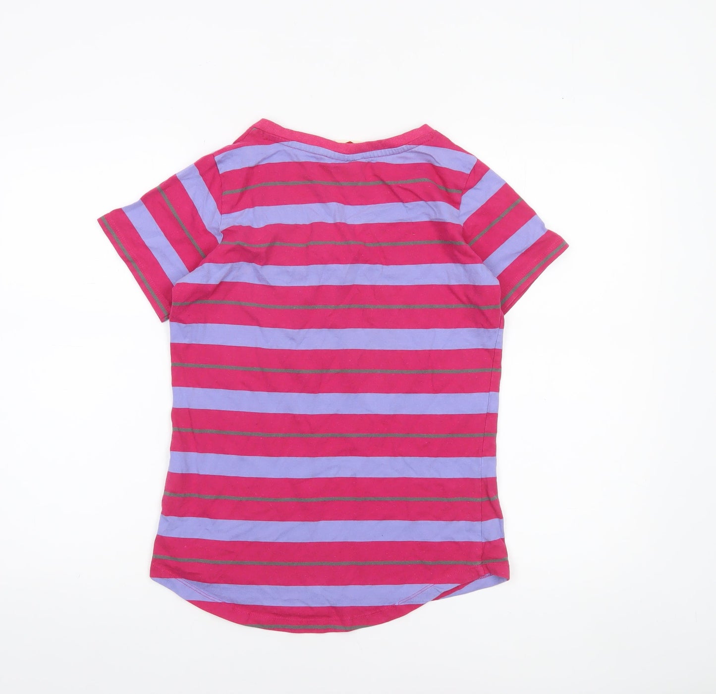 Womens UK Size 12 Lee Cooper Multicoloured Cotton Blend T-Shirt