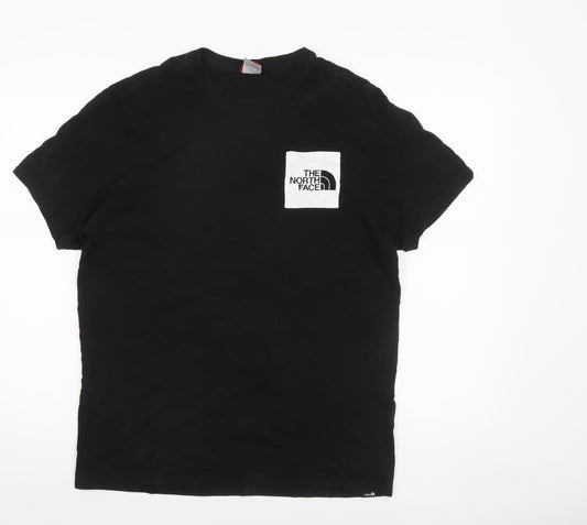 The North Face Men's Black Cotton Crew Neck Short Sleeve T-Shirt M