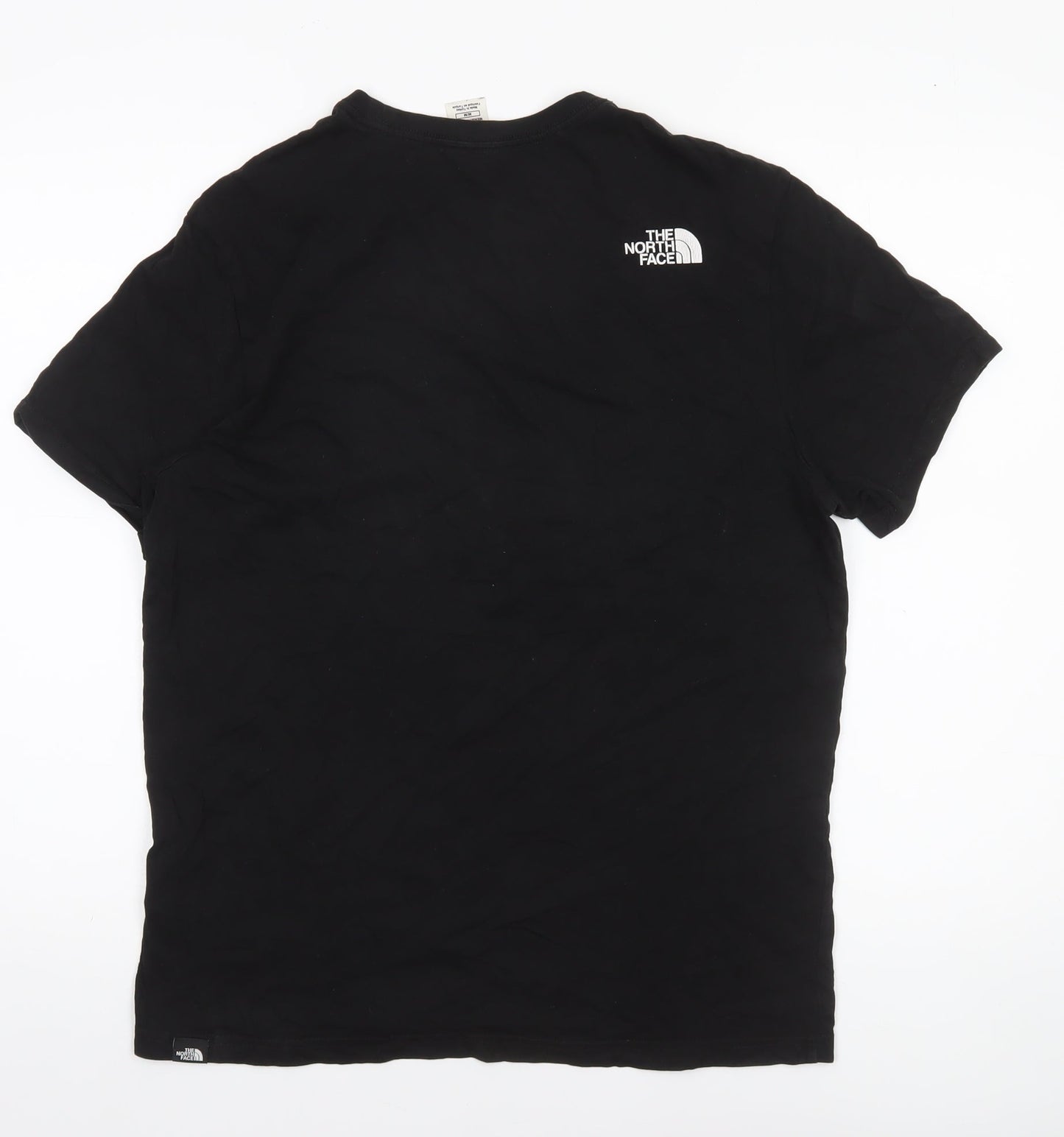 The North Face Men's Black Cotton Crew Neck Short Sleeve T-Shirt M