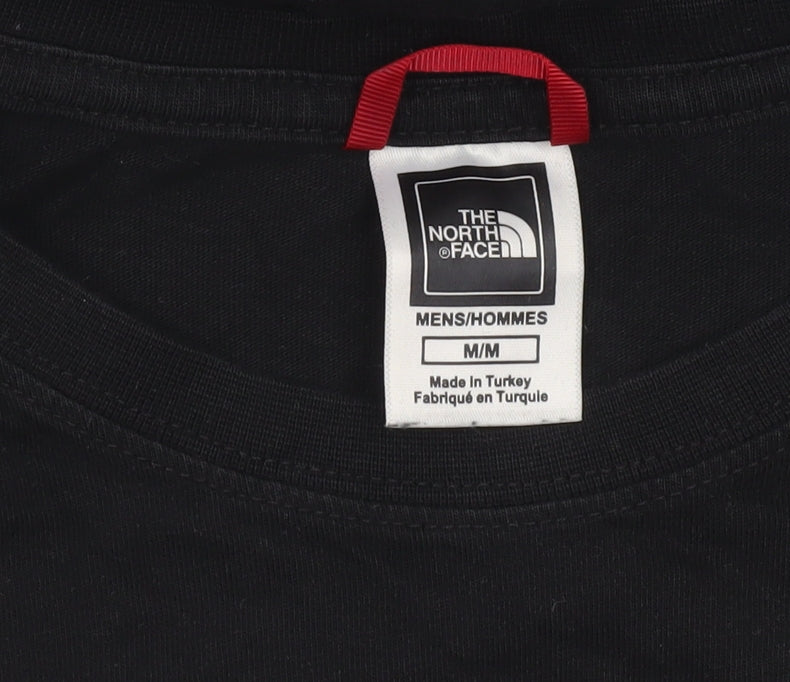 The North Face Men's Black Cotton Crew Neck Short Sleeve T-Shirt M