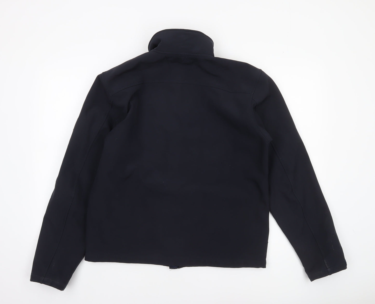 Hugo Boss Men's Black Softshell Full Zip Jacket Size L