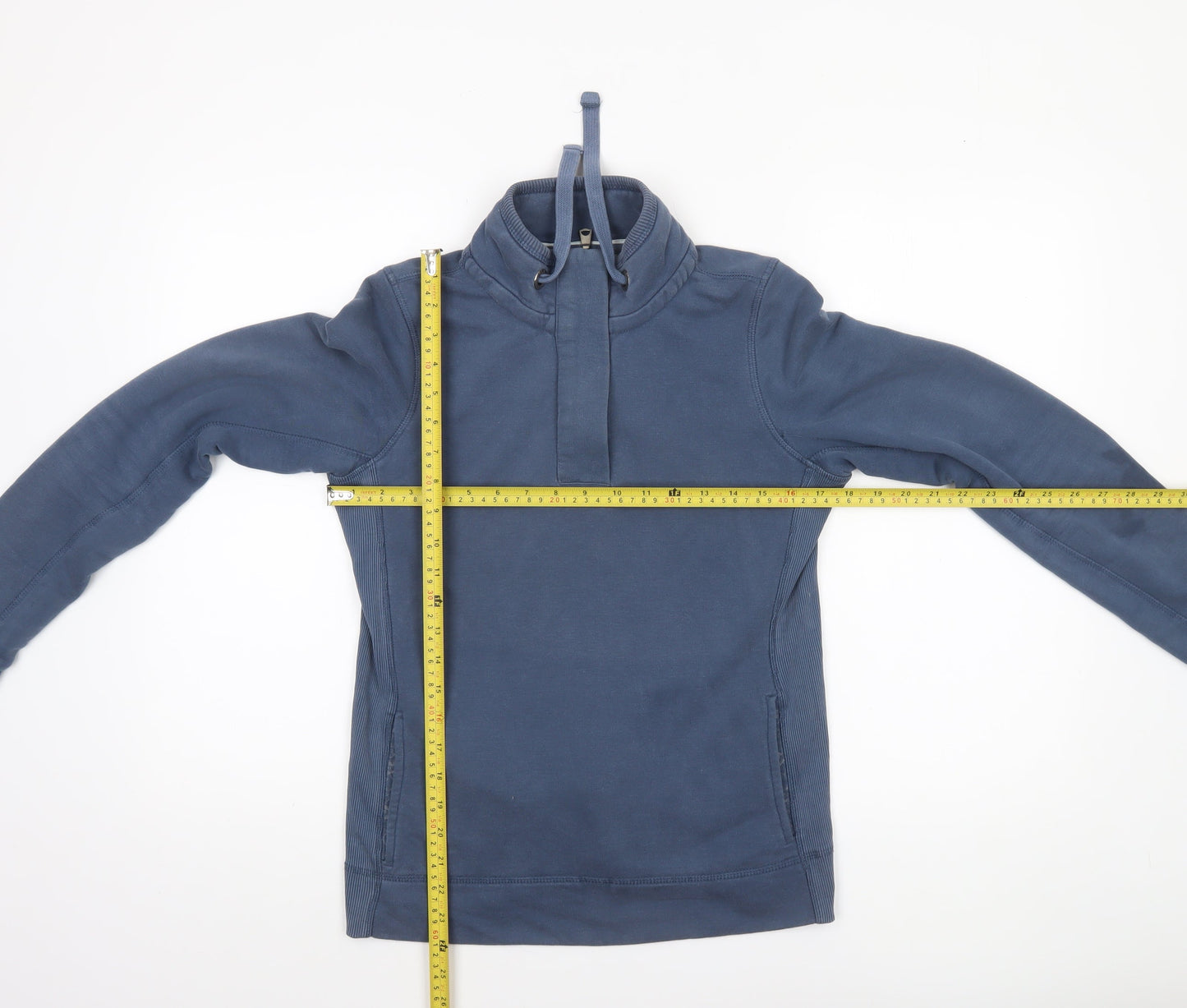 Womens UK 8 Regular Fat Face Blue Pullover Sweatshirt