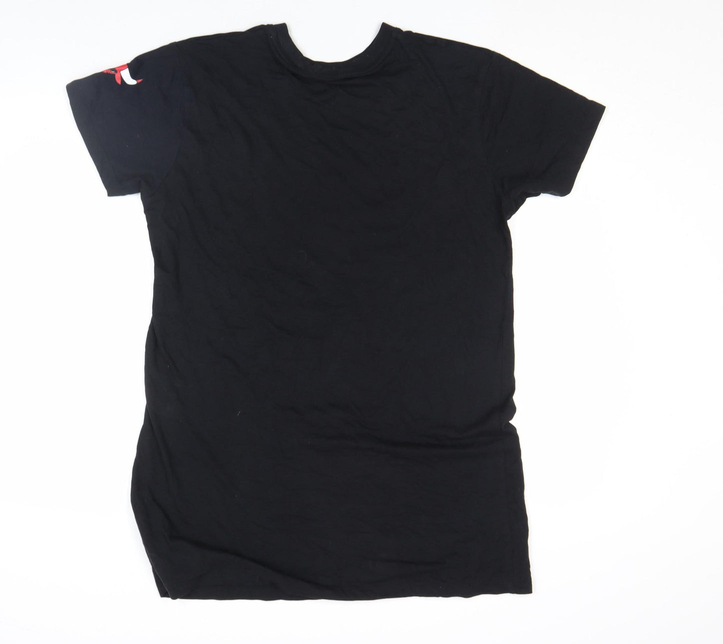 Womens UK Size XS NBA Black Cotton T-Shirt
