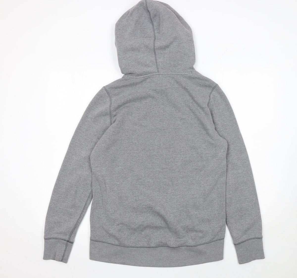 Mens UK S Relaxed Under armour Grey Pullover Hoodie