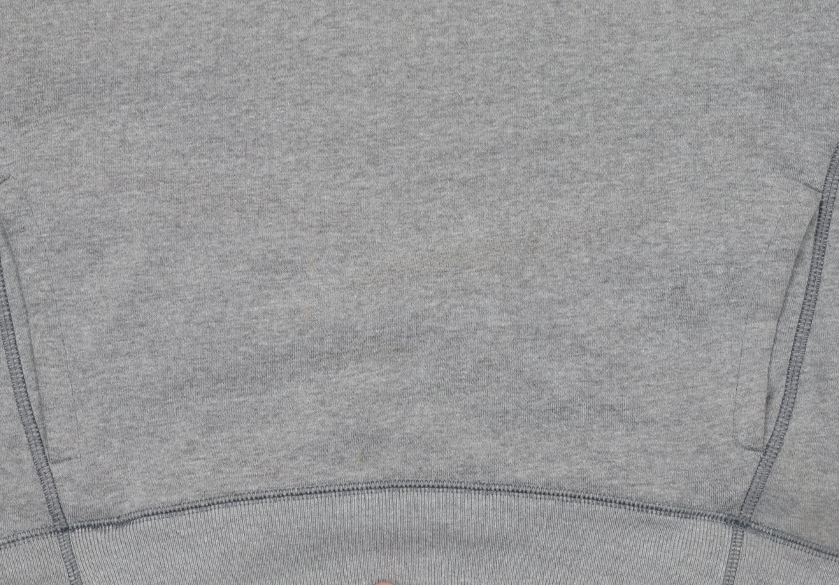 Mens UK S Relaxed Under armour Grey Pullover Hoodie