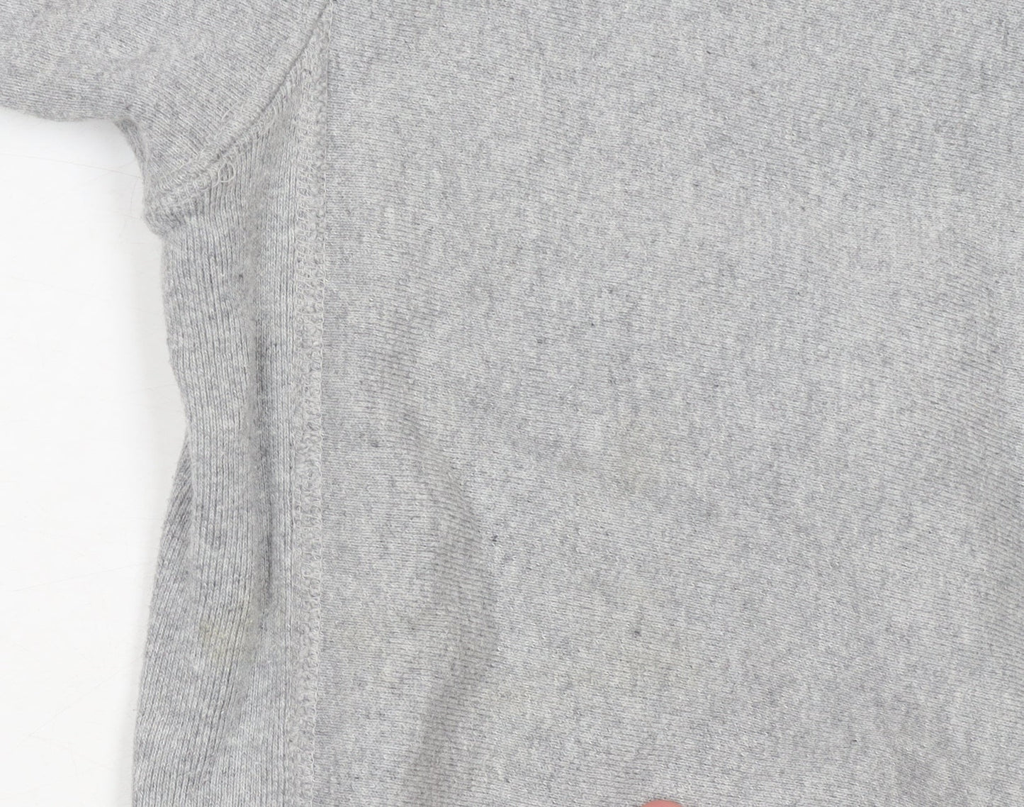 Champion Womens Grey Reverse Weave Sweatshirt Medium Cotton Blend