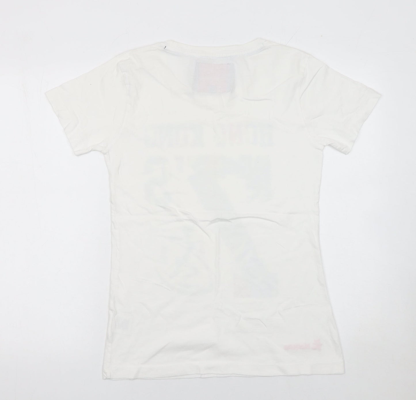 Kukri Womens White Hong Kong Sevens Graphic Cotton T-Shirt Size 10