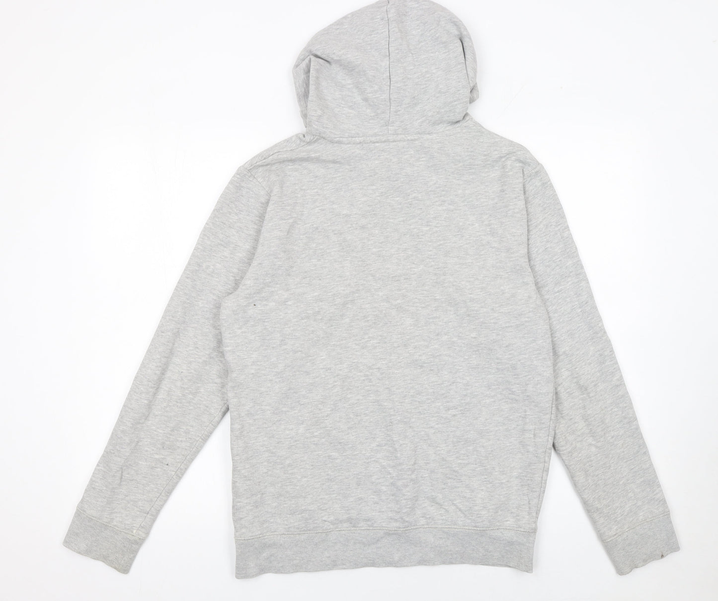 Mens UK S Regular FILA Grey Pullover Hoodie