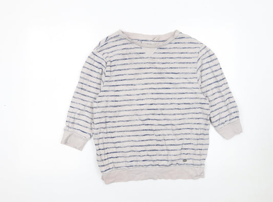 Womens UK XS Relaxed O'Neill Beige Pullover Sweatshirt