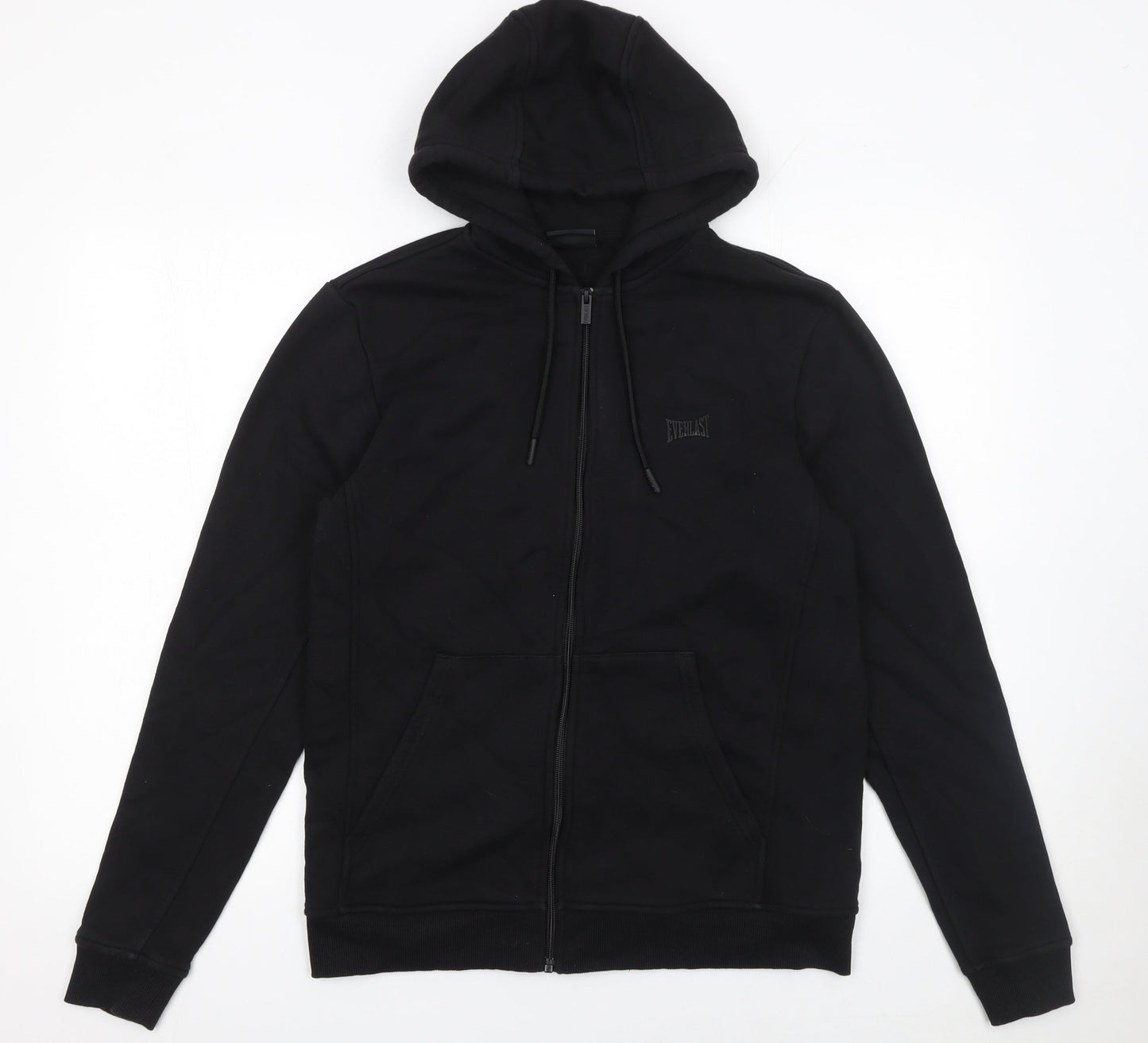 Everlast Men's Black Full Zip Hoodie Size S Fleece Sportswear