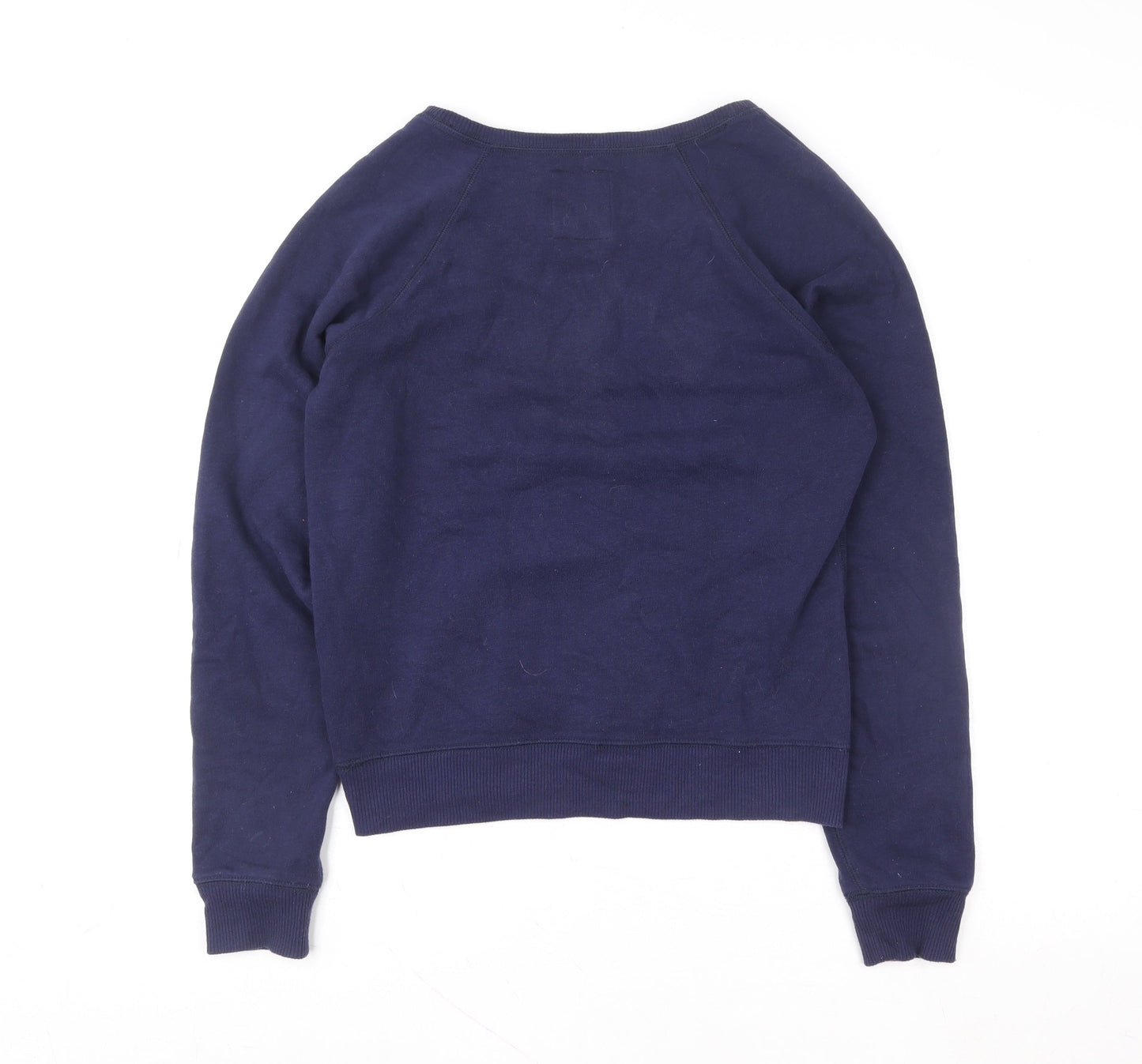 Gilly Hicks by Hollister Women's Navy Pullover Sweatshirt XS Raglan Fit