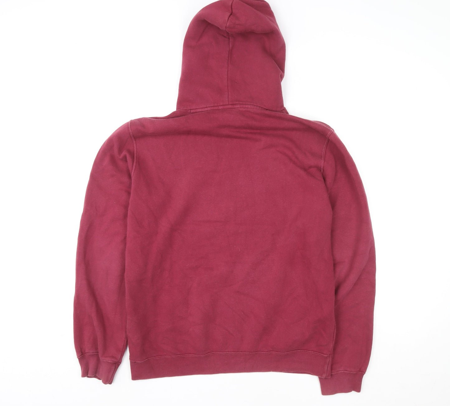 Mens UK L Regular Champion Red Pullover Hoodie
