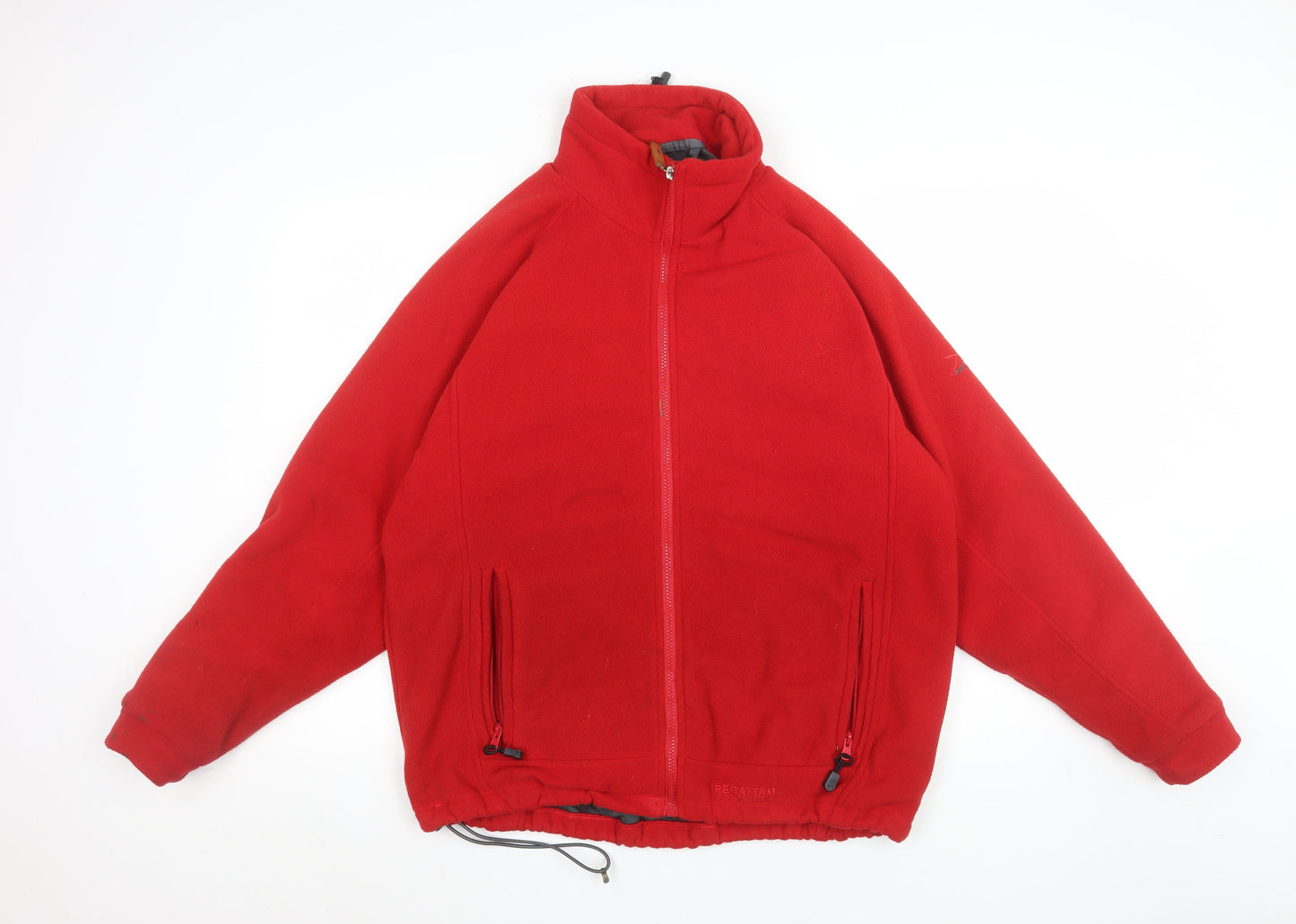 Mens UK S Regular Regatta Red Full Zip Sweatshirt