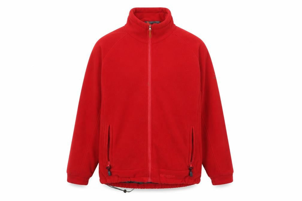 Mens UK S Regular Regatta Red Full Zip Sweatshirt
