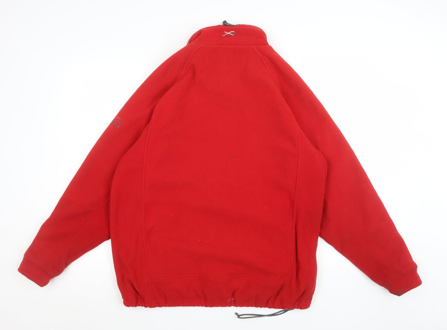 Mens UK S Regular Regatta Red Full Zip Sweatshirt