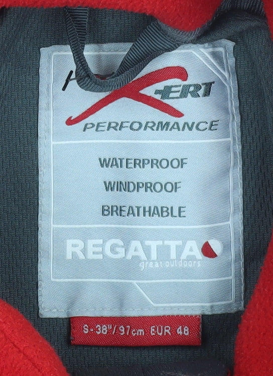 Mens UK S Regular Regatta Red Full Zip Sweatshirt