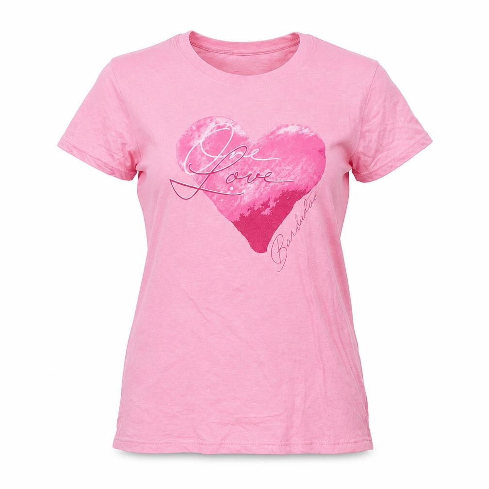 Sun Island Womens Pink Slim Fit Graphic T-Shirt Size S