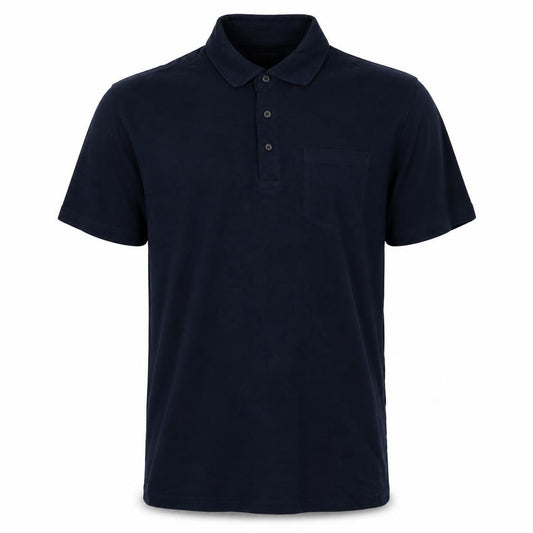 Taylor & Wright Men's Navy Blue Slim Fit Polo Shirt M