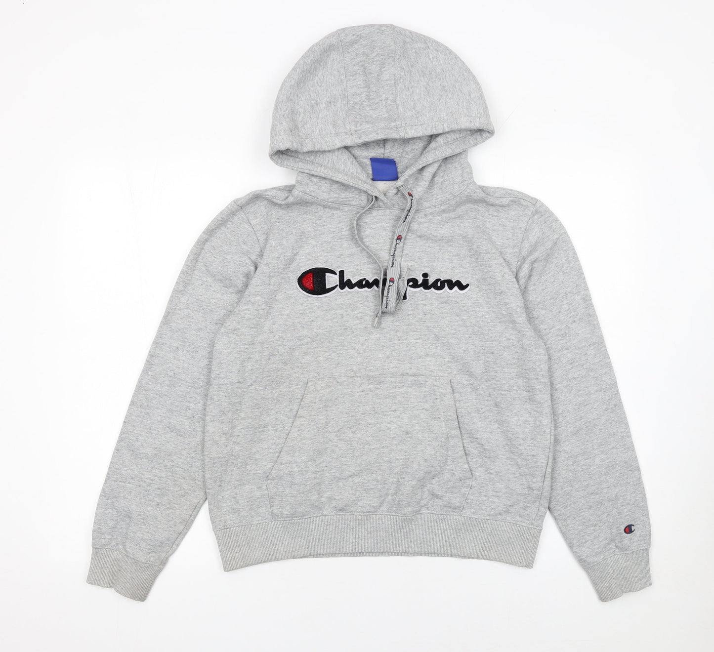 Womens UK M Regular Champion Grey Pullover Hoodie