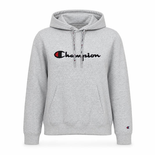 Womens UK M Regular Champion Grey Pullover Hoodie