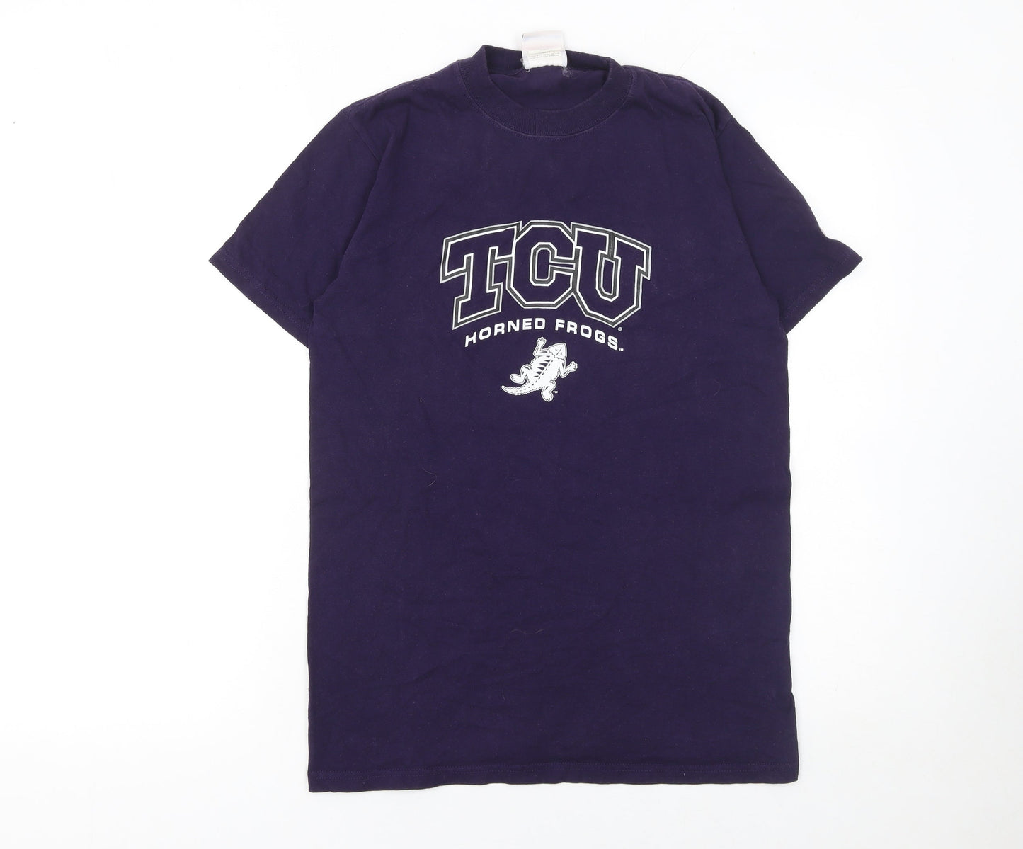 Mens UK Size S Champion Purple  Cotton T-Shirt