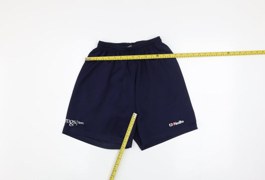 O'Neills Men's Blue Athletic Sports Shorts Size S