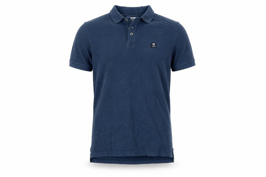 TOG24 Men's Blue Cotton Polo Shirt Size M Classic Fit