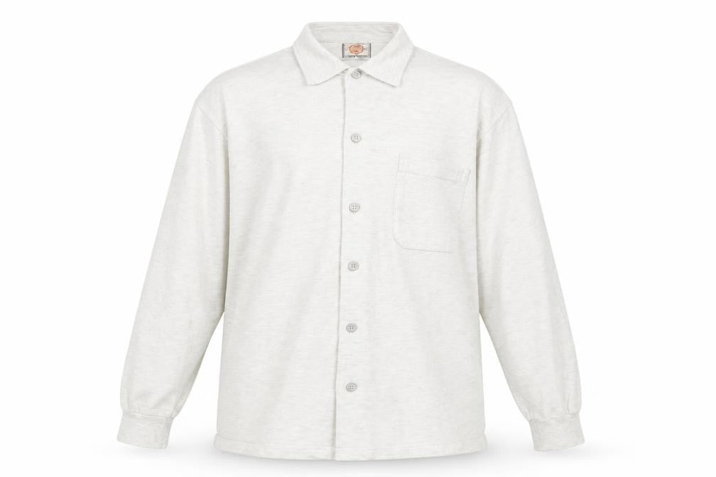 Department Clothing Men's Grey XL Cotton Long Sleeve Button-Up Shirt