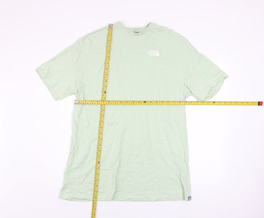 The North Face Womens Green XS Basic Cotton T-Shirt