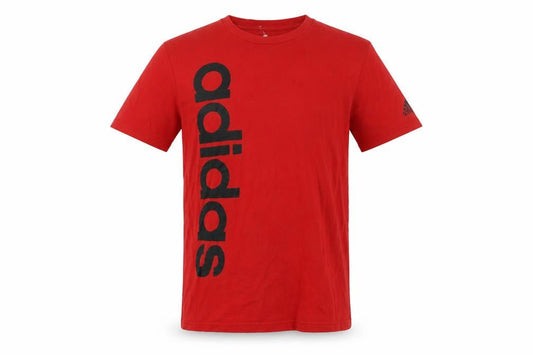 Mens UK Size M adidas Red  Cotton T-Shirt