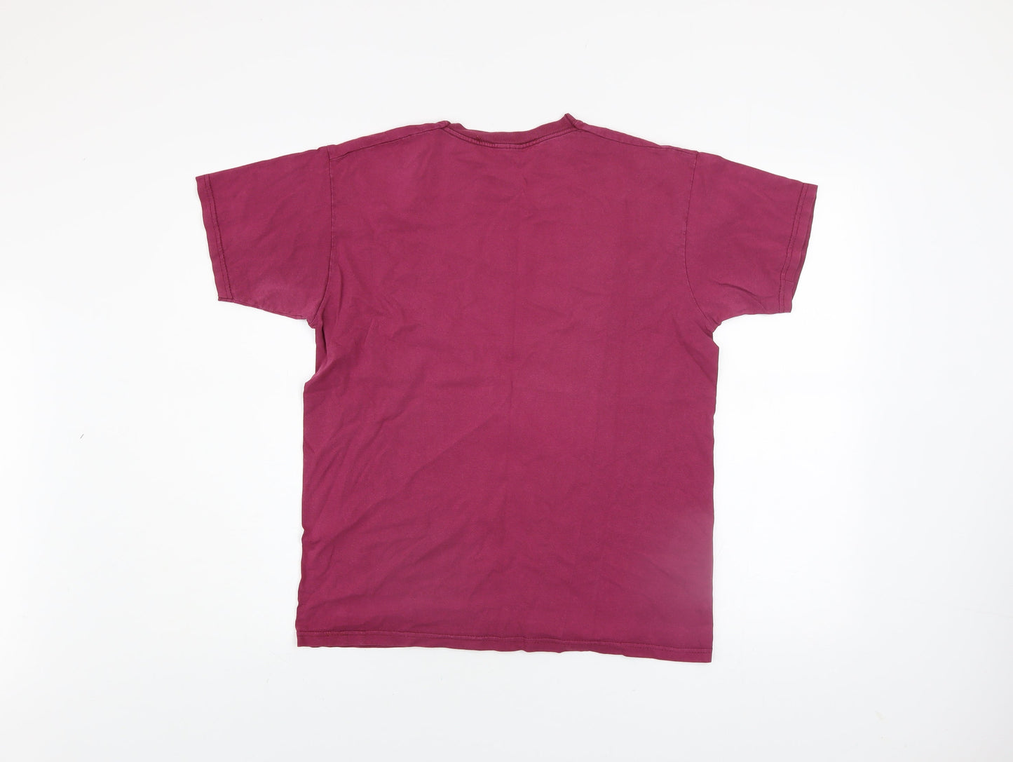Harper & Lewis Men's Red Brooklyn College Retro T-Shirt Size M