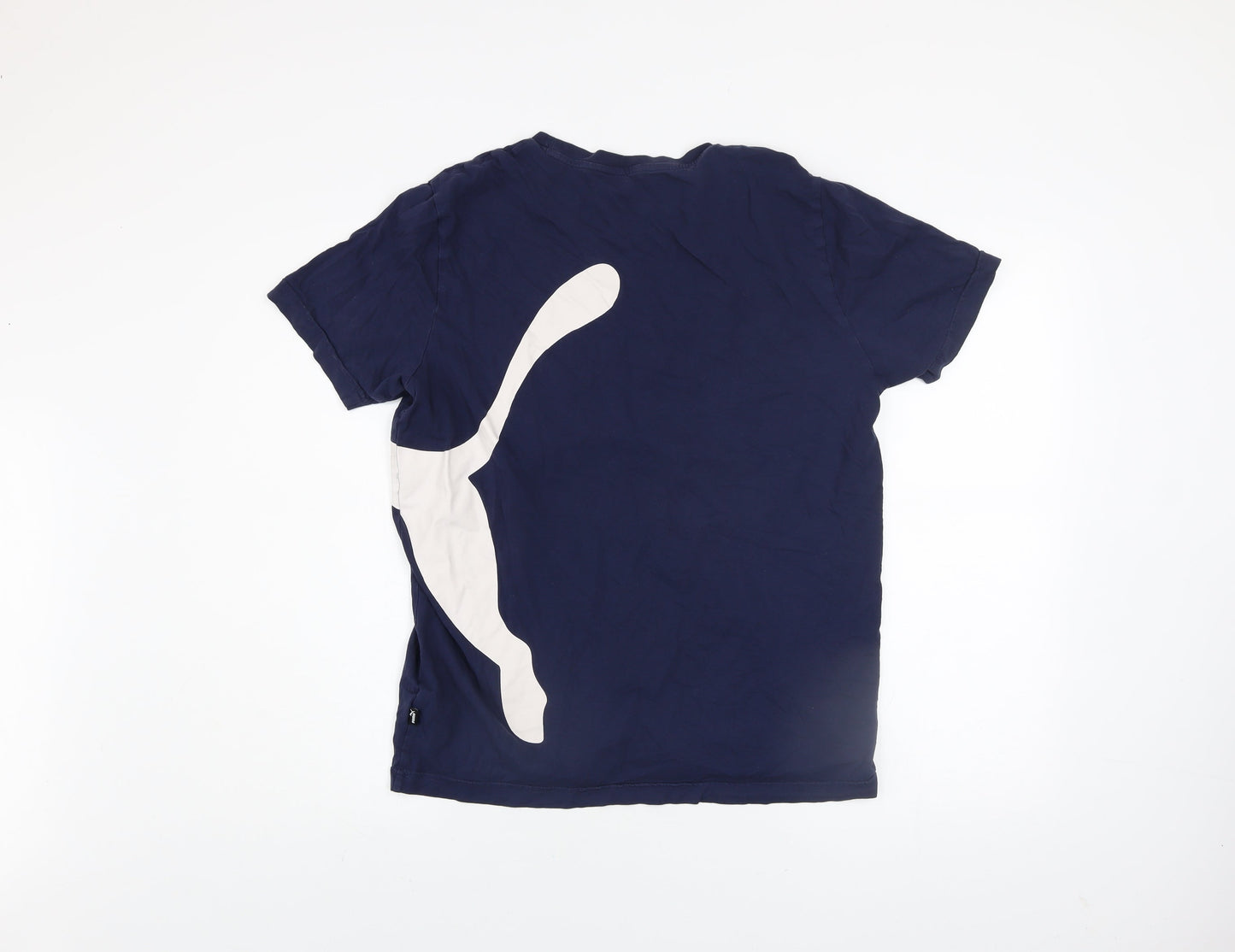 Mens UK Size M PUMA Blue  Cotton T-Shirt