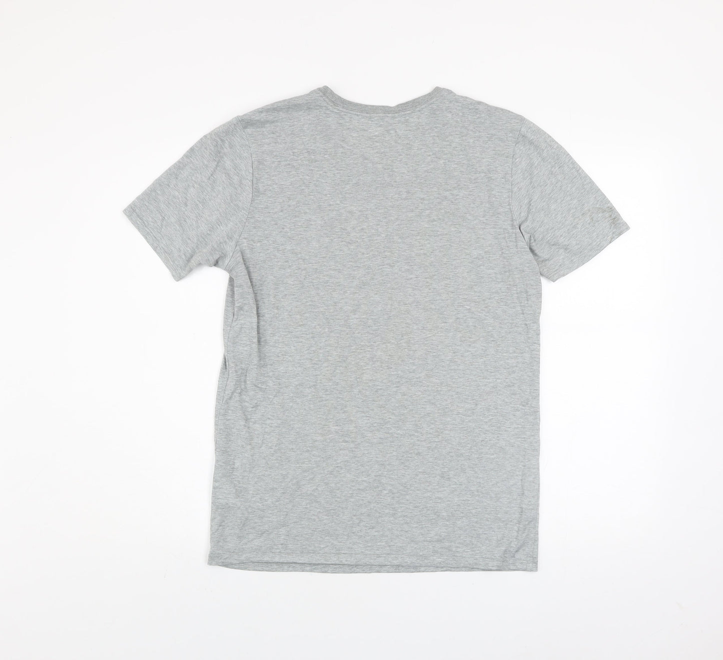 Nike Men's Grey Dri-Fit Athletic T-Shirt Small