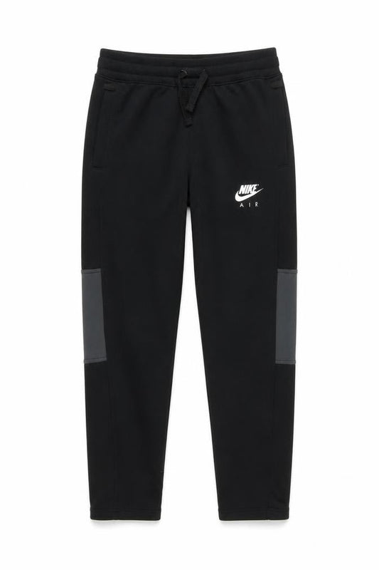 Nike Boys Black Jogger Trousers Size 13 Years Polyester Blend Activewear
