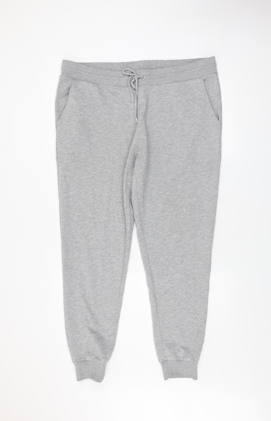 ASOS DESIGN Men's Grey 2XL Jogger Sweatpants Tapered Fit