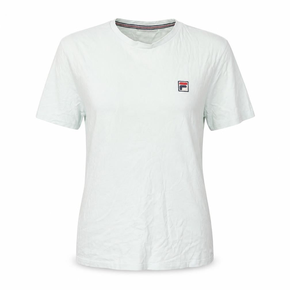 Fila Womens White Cotton Short Sleeve Basic T-Shirt M