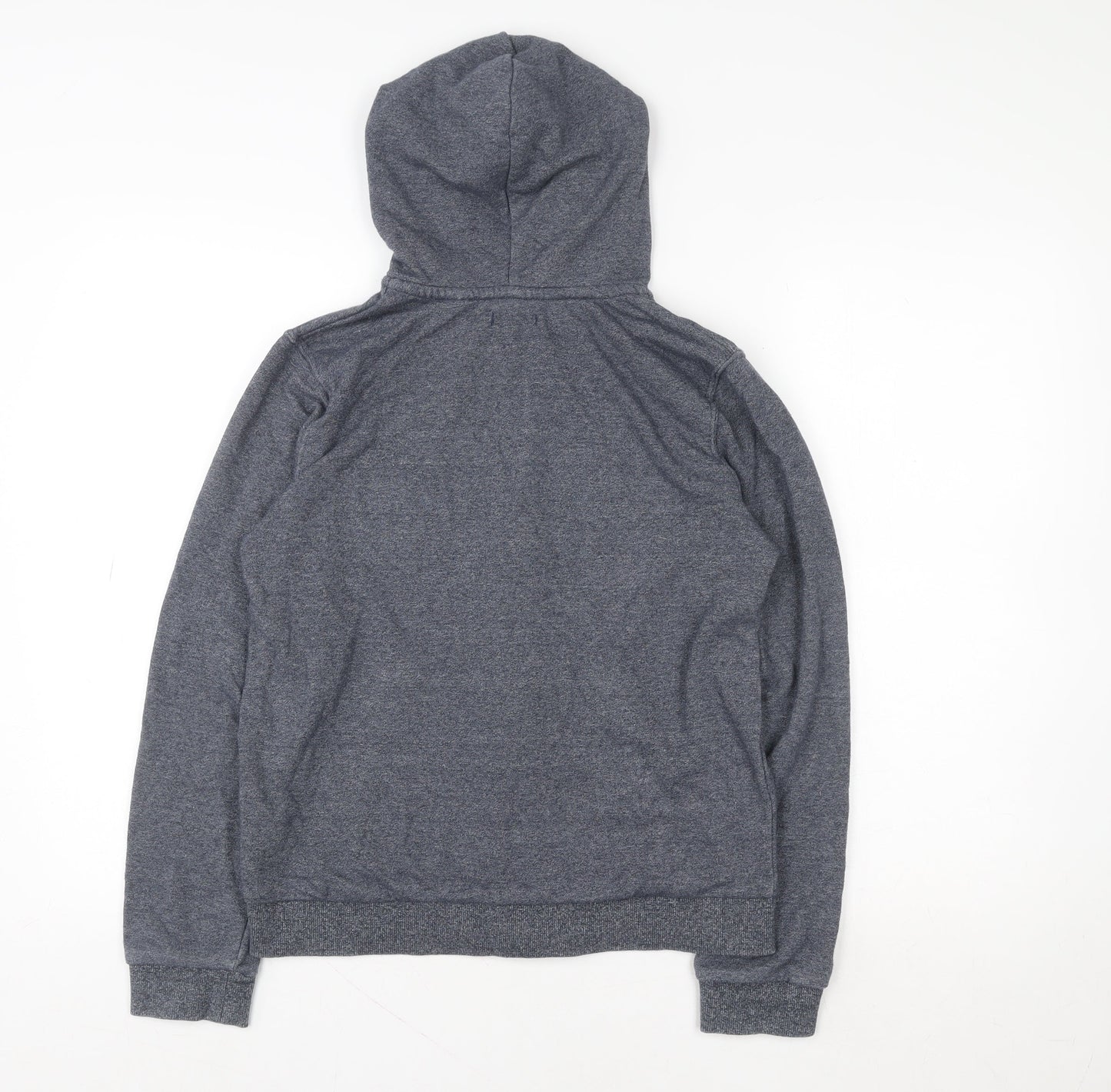 Okaidi Boys Grey Full Zip Hoodie 14 Years Graphic Sport Design