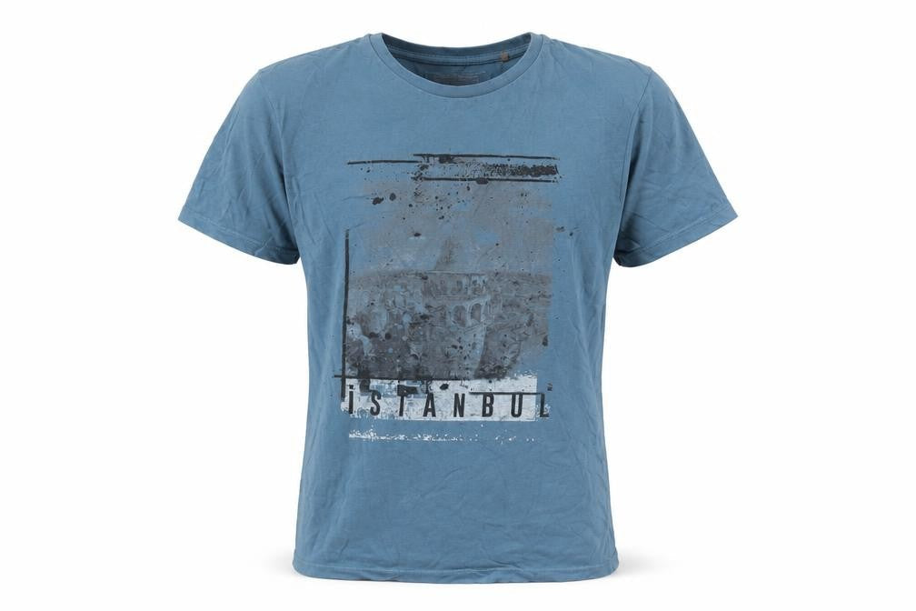 Mavi Men’s Blue Istanbul Graphic T-Shirt Size M